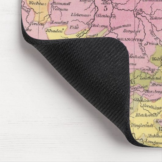 Deutschland 13 mousepad (Ecke)