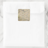 Deutschland 15 quadratischer aufkleber (Tasche)