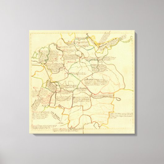 Deutschland 17 leinwanddruck (Vorderseite)