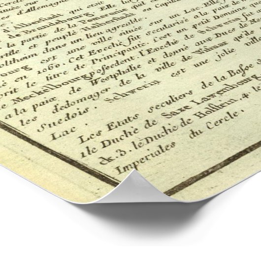 Deutschland 17 poster (Ecke)