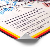 " Deutschland: 1962 Berlin WALL Karte ... Poster (Ecke)