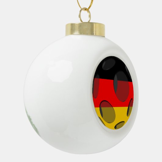 Deutschland #1 keramik Kugel-Ornament (Links)