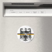 Deutschland 2010 Deutsche Fahnenfußballgeschenke Magnet (In Situ (Geschirrspüler))