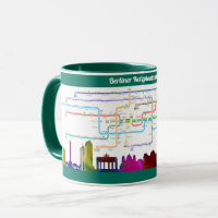 " Deutschland: 2021/heute BERLIN - U/S-Bahn  Tasse