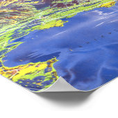 " Deutschland: 2021/heute - Chiemsee Panorama Tass Poster (Ecke)