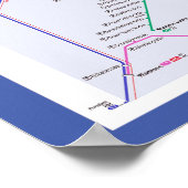 " Deutschland: 2022/heute Berlin - Liniennetz ... Poster (Ecke)