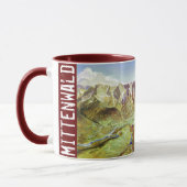 " Deutschland: 2022/heute - Mittenwald Panorama Ta Tasse (Links)
