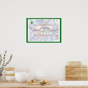 " Deutschland: 2023/heute Berlin - Liniennetz ...  Poster