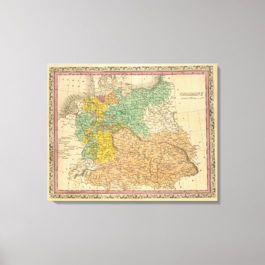 Deutschland 20 leinwanddruck (Vorderseite)