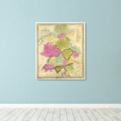 Deutschland 20 leinwanddruck (Insitu (Holzboden))