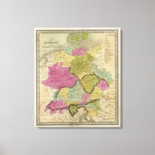 Deutschland 20 leinwanddruck (Vorderseite)