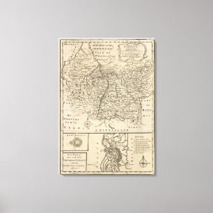 Deutschland 21 leinwanddruck