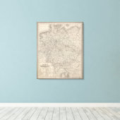 Deutschland 21 leinwanddruck (Insitu (Holzboden))