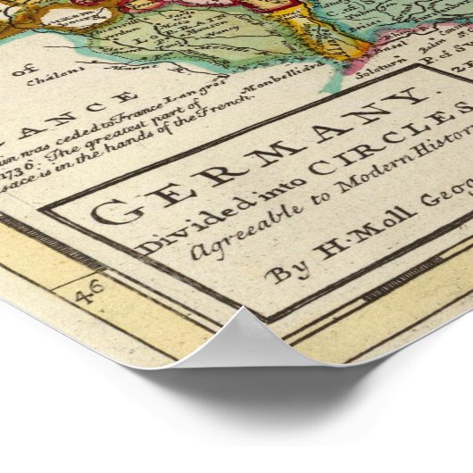 Deutschland 22 poster (Ecke)