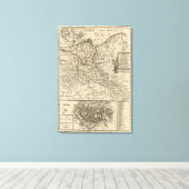 Deutschland 23 leinwanddruck (Insitu (Holzboden))