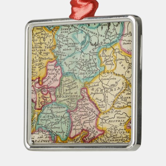 Deutschland 23 silbernes ornament (Links)