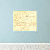 Deutschland 24 leinwanddruck (Insitu (Holzboden))