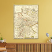 Deutschland 25 leinwanddruck (Insitu (Wohnzimmer))