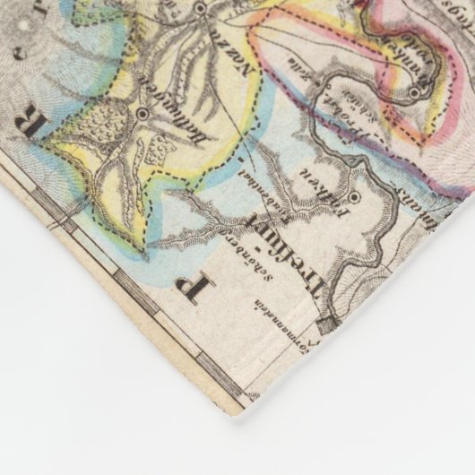 Deutschland 27 fleecedecke (Ecke)