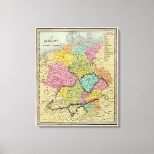 Deutschland 27 leinwanddruck (Vorderseite)