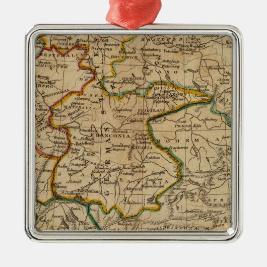 Deutschland 29 silbernes ornament (Vorne)