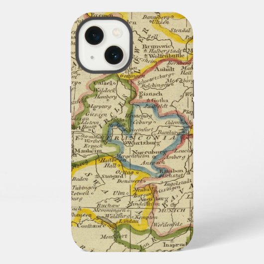 Deutschland 3 iPhone hülle (Rückseite)