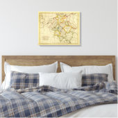 Deutschland 3 leinwanddruck (Insitu (Schlafzimmer))