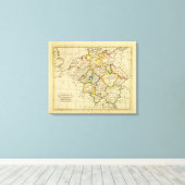 Deutschland 3 leinwanddruck (Insitu (Holzboden))