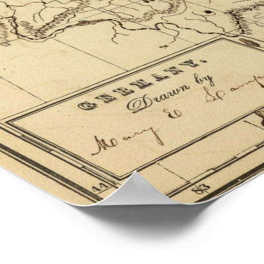 Deutschland 3 poster (Ecke)