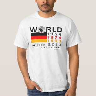Deutschland 3 Zeit-Weltmeisterschaft-Meister-T - T-Shirt