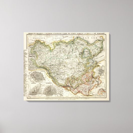 Deutschland 6 leinwanddruck (Vorderseite)