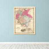 Deutschland 6 leinwanddruck (Insitu (Holzboden))