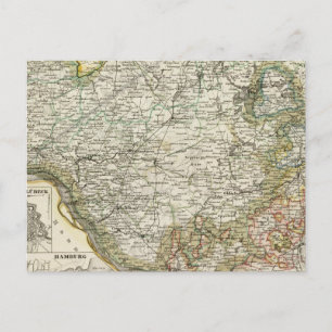 Deutschland 6 postkarte