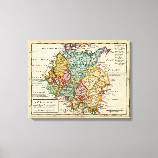 Deutschland 7 leinwanddruck (Vorderseite)