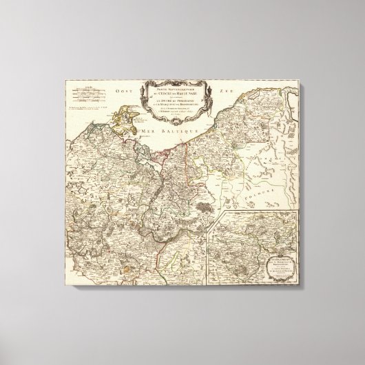 Deutschland 9 leinwanddruck (Vorderseite)