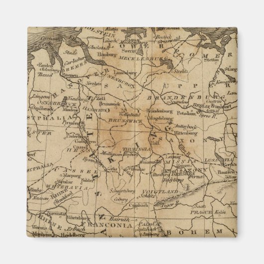 Deutschland 9 magnet (Vorne)