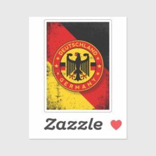 Deutschland, Abzeichen Deutschland Aufkleber