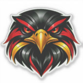 Deutschland Adler Auto Aufkleber (Vorderseite)