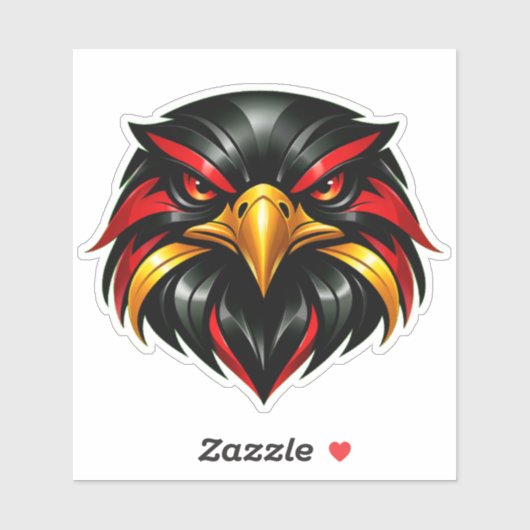 Deutschland Adler Auto Aufkleber (Blatt)