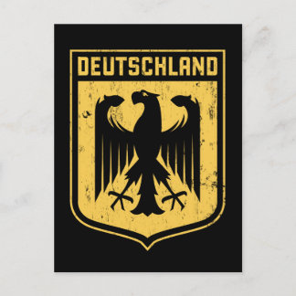 Deutschland Adler - Deutsche Wappenrühre Postkarte