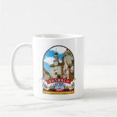 Deutschland Ansbach Vintage souvenir Kaffeetasse (Links)
