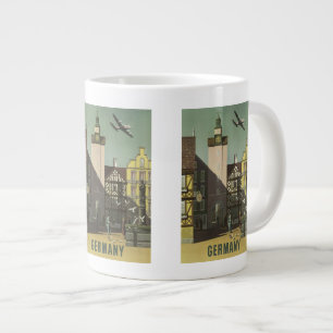 DEUTSCHLAND Antike Reisebecher Jumbo-Tasse