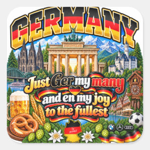 Deutschland Aufkleber