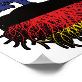 Deutschland Australien Tree Roots Poster (Ecke)