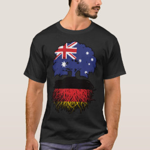 Deutschland Australien Tree Roots T-Shirt