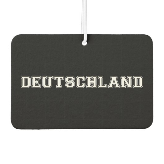 Deutschland Autolufterfrischer (Vorderseite)