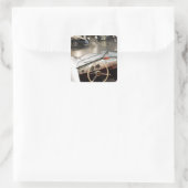 Deutschland, Baden-Württemberg Quadratischer Aufkleber (Tasche)