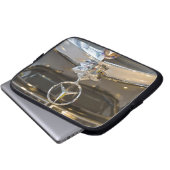 Deutschland, Baden-Württemberg, Stuttgart. Mercede Laptopschutzhülle (Vorne Knopf)