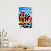 Deutschland-Bahn-Plakat Poster (Küche)