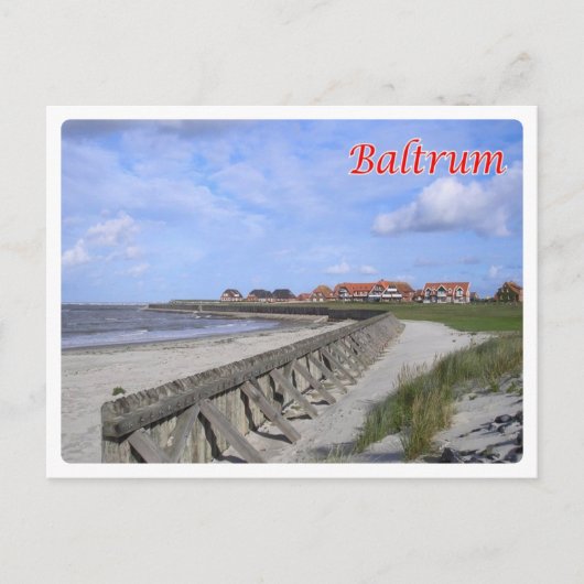 Deutschland - Baltrum - Postkarte (Vorderseite)